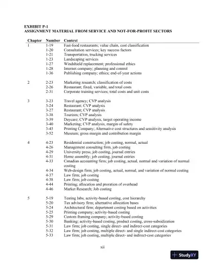 Solution Manual for Horngren's Cost Accounting, 17th Edition - Page 14 preview image