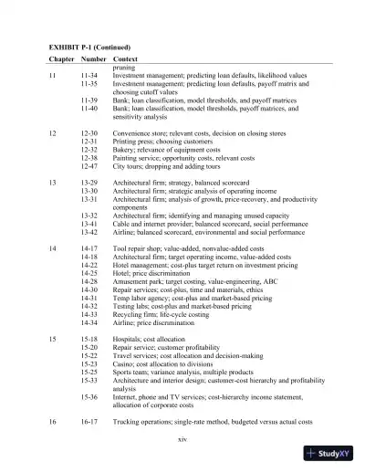 Solution Manual for Horngren's Cost Accounting, 17th Edition - Page 16 preview image