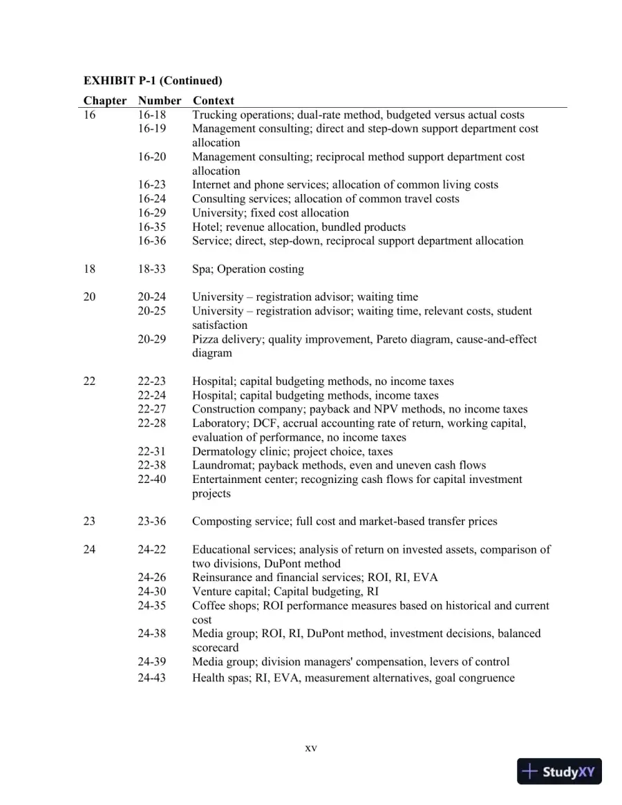 Solution Manual for Horngren's Cost Accounting, 17th Edition, page 17