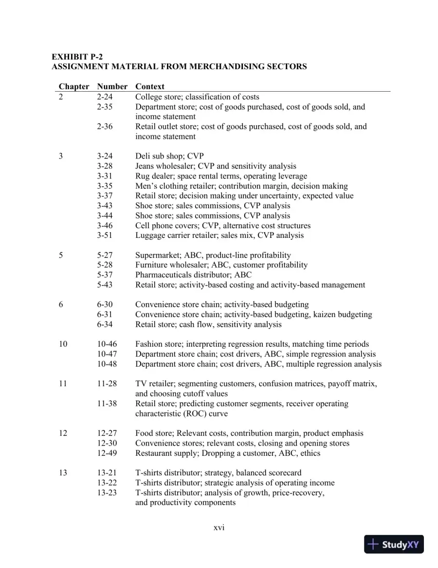 Solution Manual for Horngren's Cost Accounting, 17th Edition, page 18
