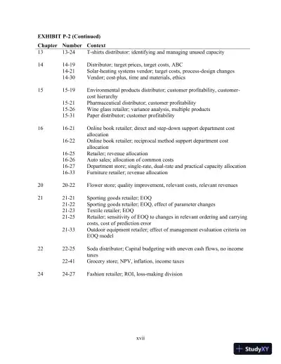Solution Manual for Horngren's Cost Accounting, 17th Edition - Page 19 preview image
