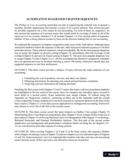 Solution Manual for Horngren's Cost Accounting, 17th Edition - Page 9 preview image