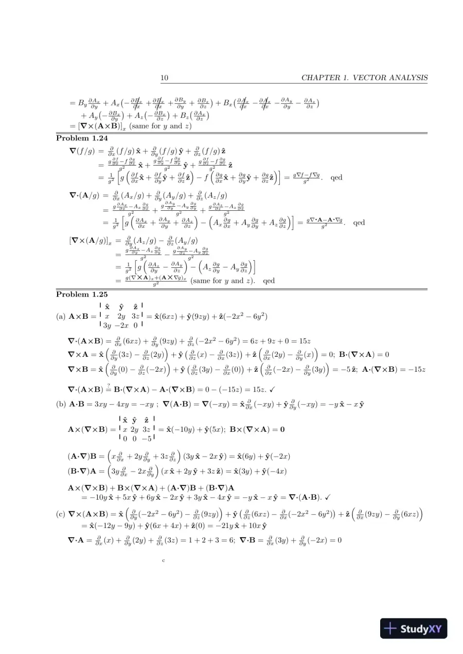 Solution Manual For Introduction To Electrodynamics, 4th Edition, page 10