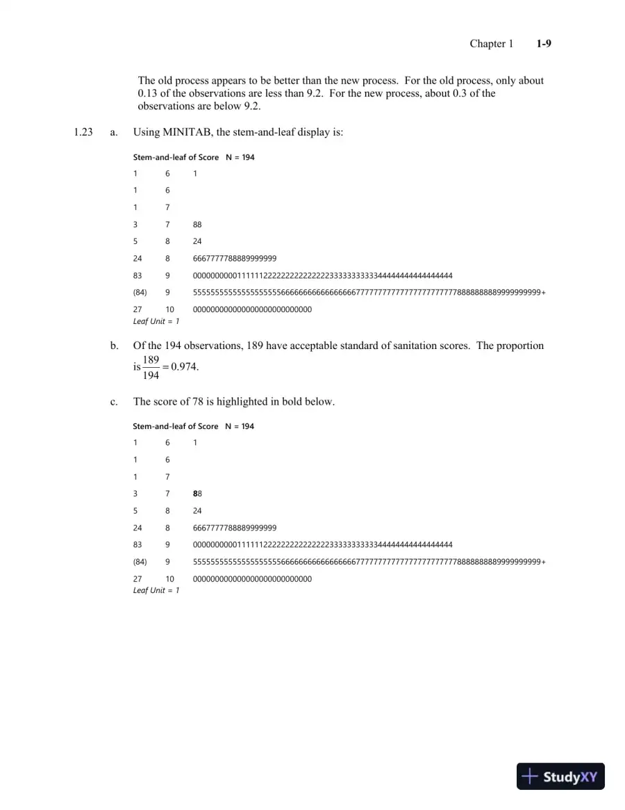 Solution Manual for A Second Course in Statistics: Regression Analysis, 8th Edition, page 10
