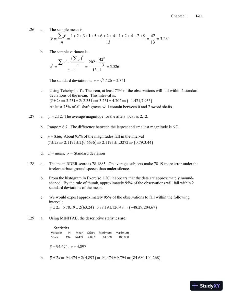 Solution Manual for A Second Course in Statistics: Regression Analysis, 8th Edition, page 12