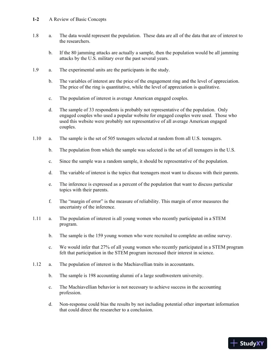 Solution Manual for A Second Course in Statistics: Regression Analysis, 8th Edition, page 3