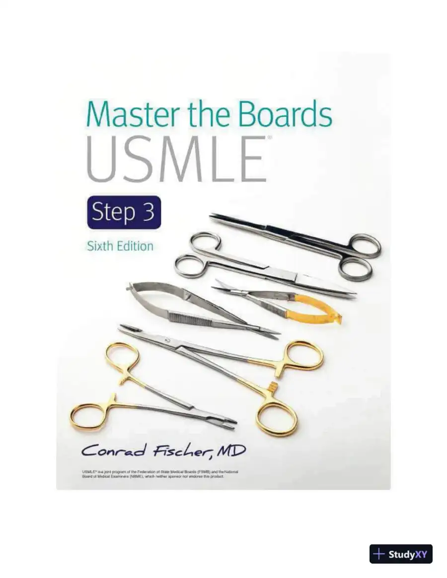Master The Boards Usmle, Step 3 (2020), page 3