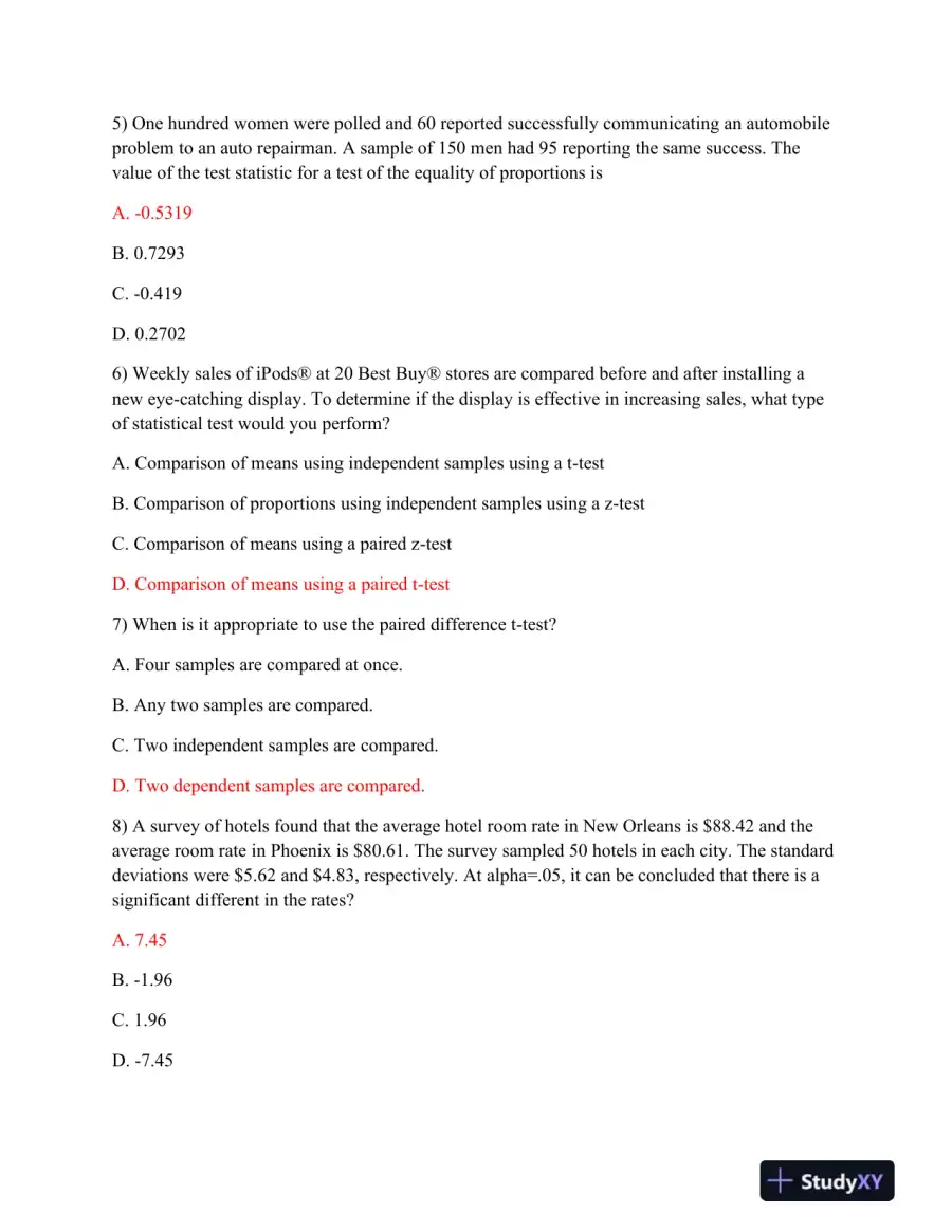 Ashford RES342 Comprehensive Statistical Analysis: Hypothesis Testing, Regression, ANOVA, and Time Series, page 3