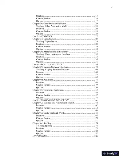 Test Bank for Mosaics: Reading and Writing Paragraphs, 8th Edition - Page 9 preview image