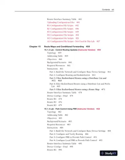 Solution Manual for CCNP Enterprise: Advanced Routing (ENARSI) v8 Lab Manual - Page 11 preview image
