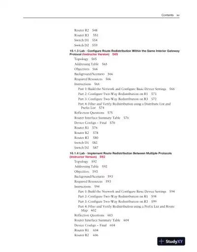 Solution Manual for CCNP Enterprise: Advanced Routing (ENARSI) v8 Lab Manual - Page 13 preview image