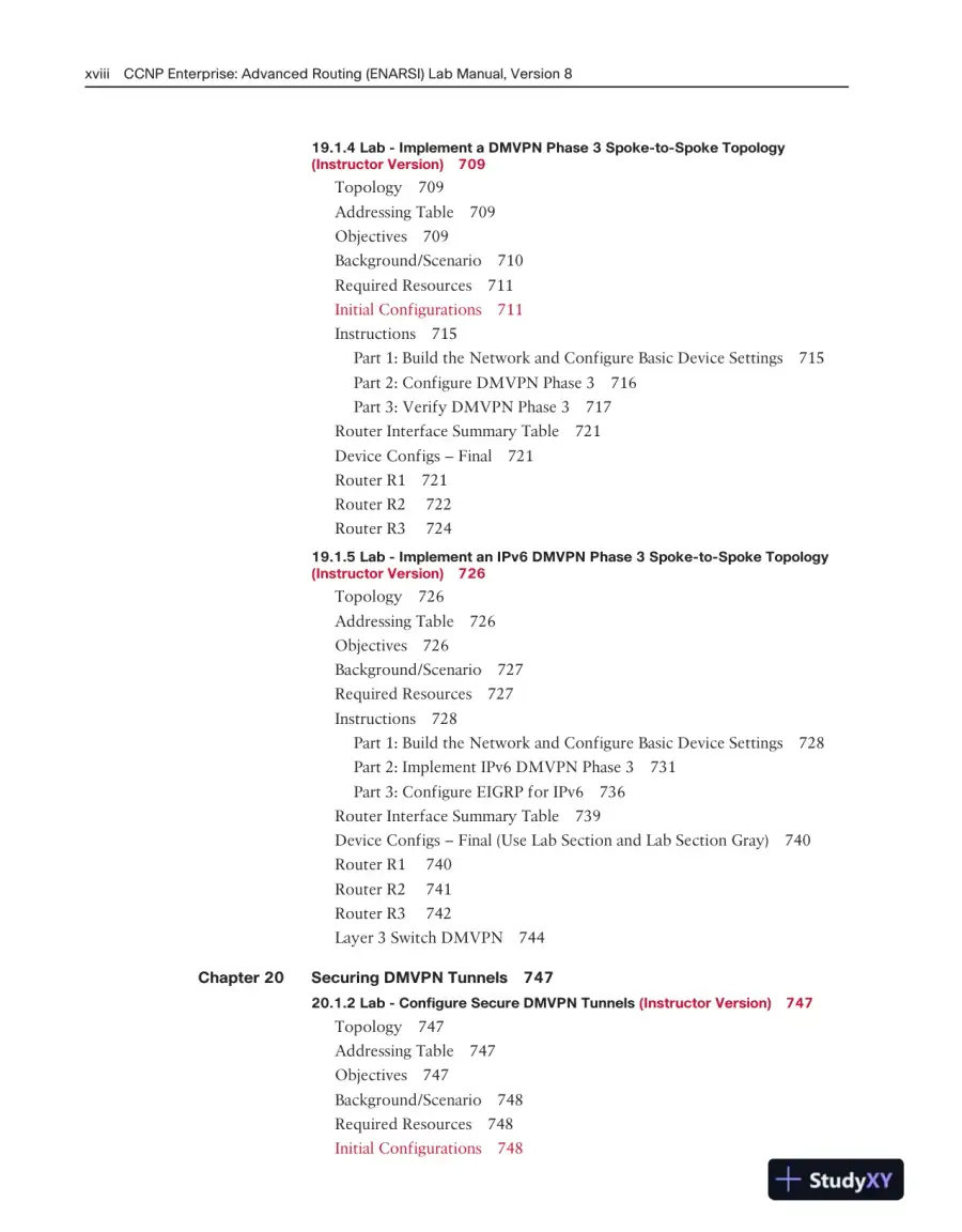 Solution Manual for CCNP Enterprise: Advanced Routing (ENARSI) v8 Lab Manual, page 16