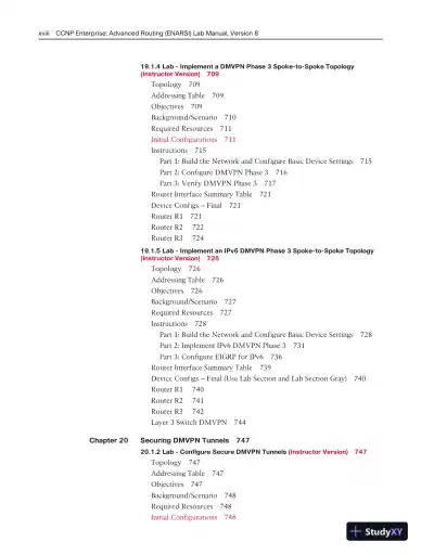 Solution Manual for CCNP Enterprise: Advanced Routing (ENARSI) v8 Lab Manual - Page 16 preview image