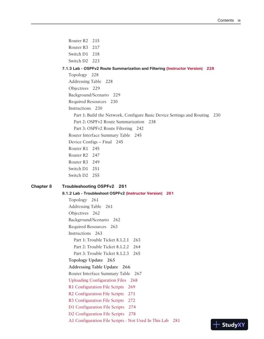 Solution Manual for CCNP Enterprise: Advanced Routing (ENARSI) v8 Lab Manual, page 7