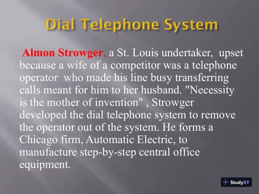 Telecommunications Evolution Timeline, page 4