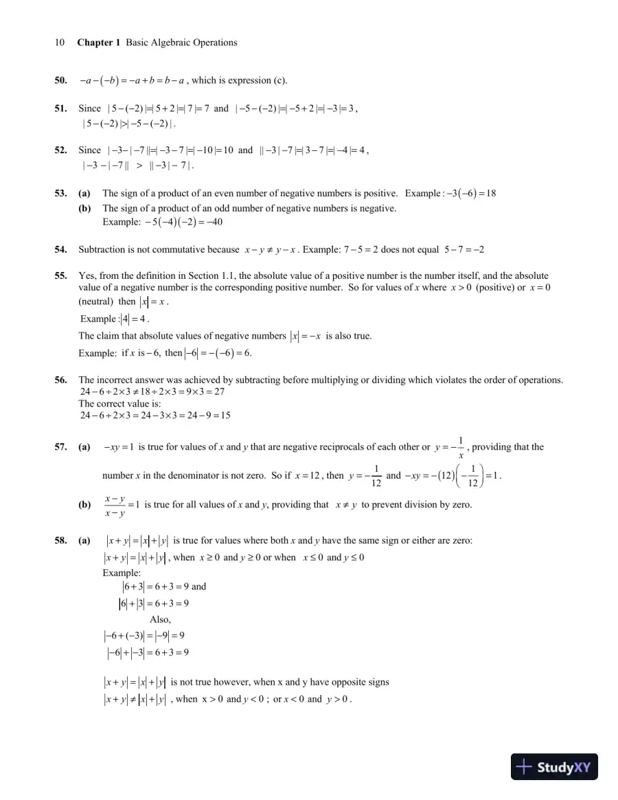 Solution Manual for Basic Technical Mathematics, 11th Edition, page 14