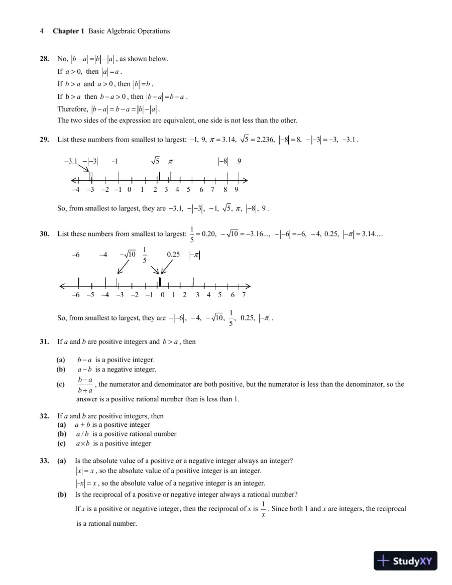 Solution Manual for Basic Technical Mathematics, 11th Edition, page 8