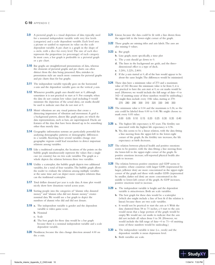 Statistics for the Behavioral Sciences Third Edition Solution Manual, page 11