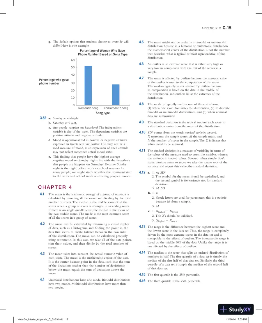 Statistics for the Behavioral Sciences Third Edition Solution Manual, page 16