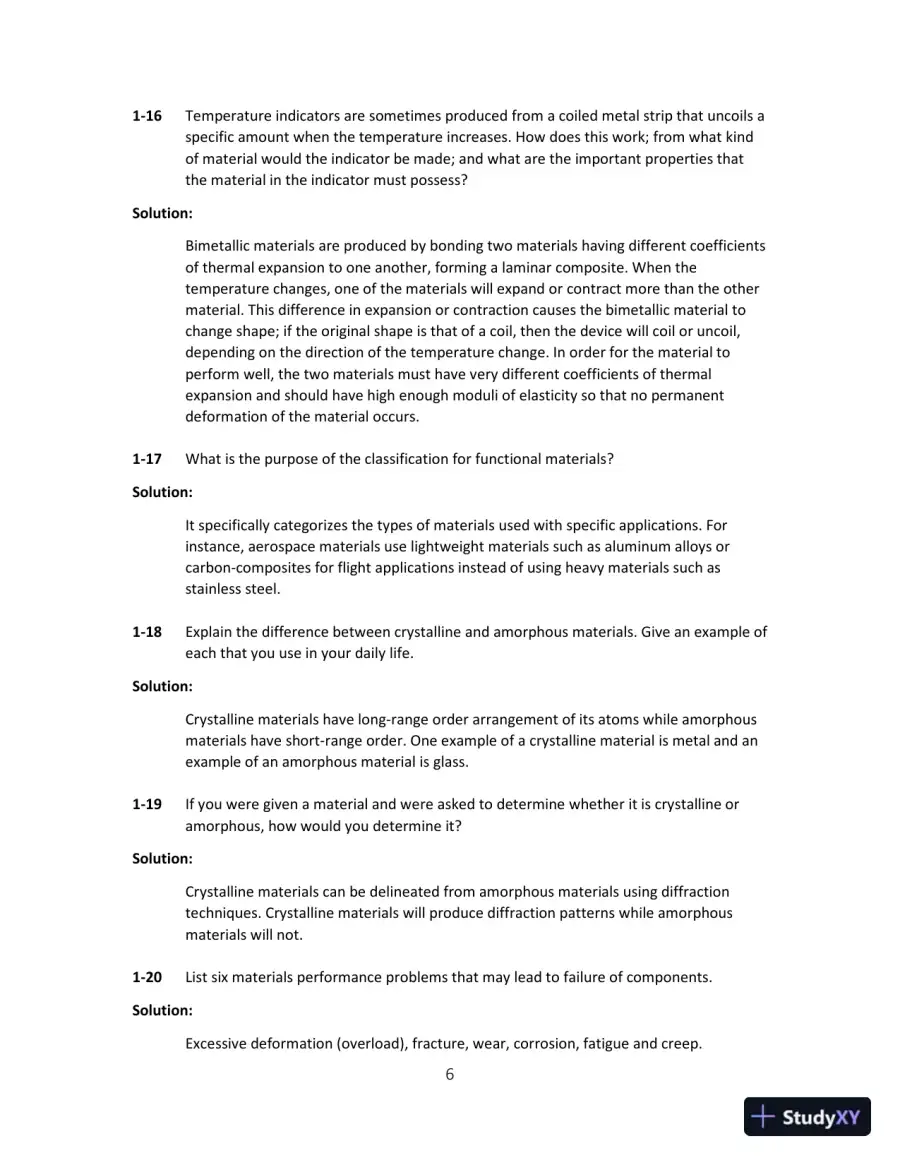 Solution Manual for Science and Engineering of Materials, SI Edition, 7th Edition, page 7