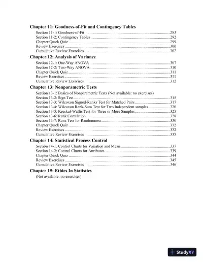 Solution Manual for Elementary Statistics Using the TI-83/84 Plus Calculator, 5th Edition - Page 5 preview image