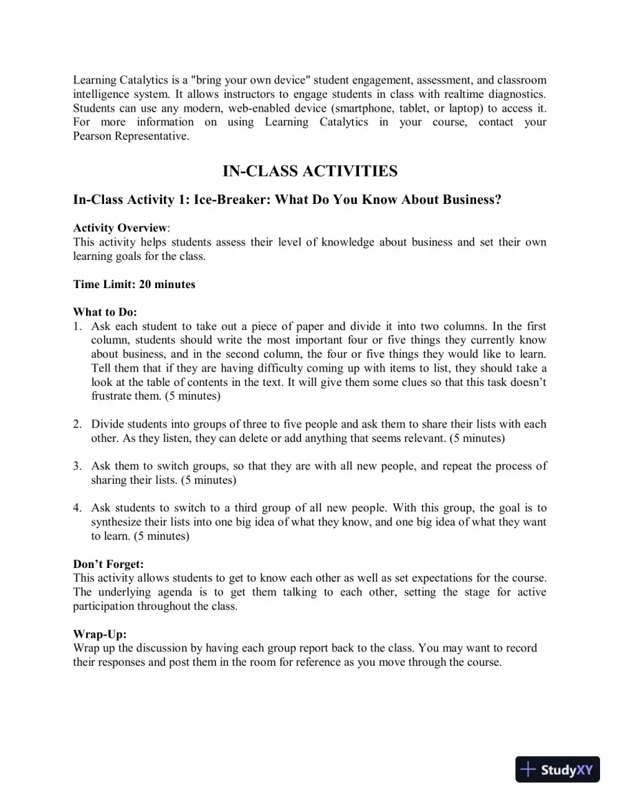 Solution Manual for Business Essentials, 12th Edition, page 16