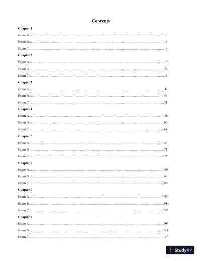 Test Bank for Elementary Statistics Using the TI-83/84 Plus Calculator, 5th Edition - Page 3 preview image