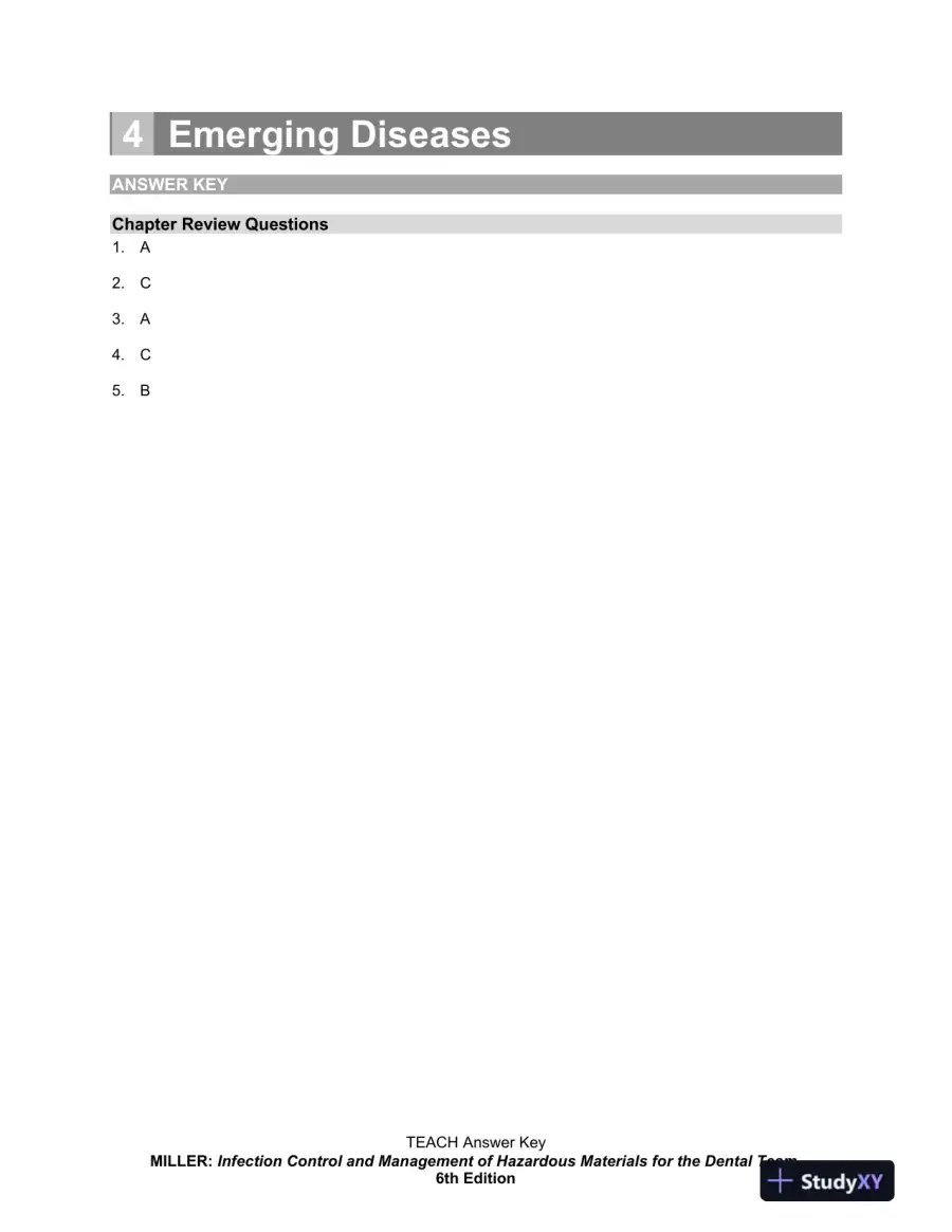 Solution Manual for Basics of Anesthesia, 6th Edition, page 5
