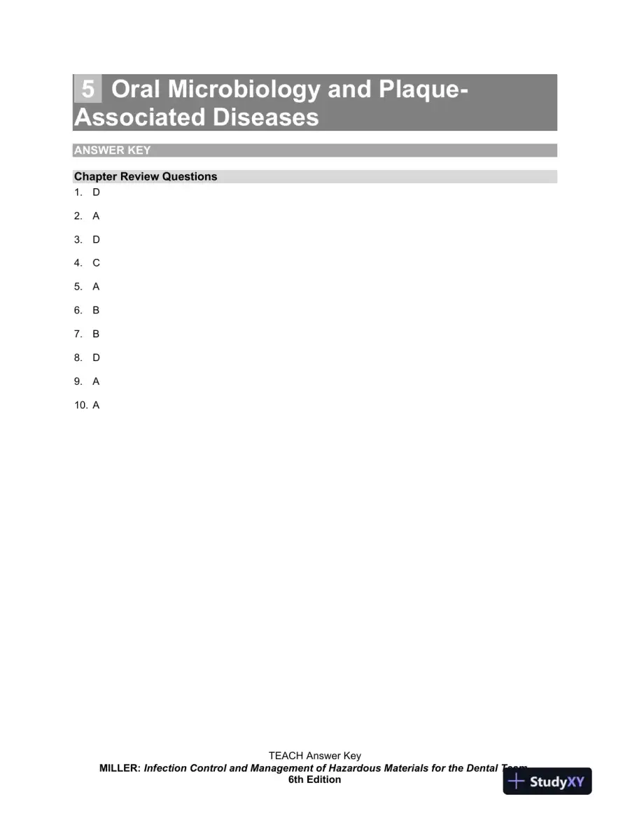 Solution Manual for Basics of Anesthesia, 6th Edition, page 6