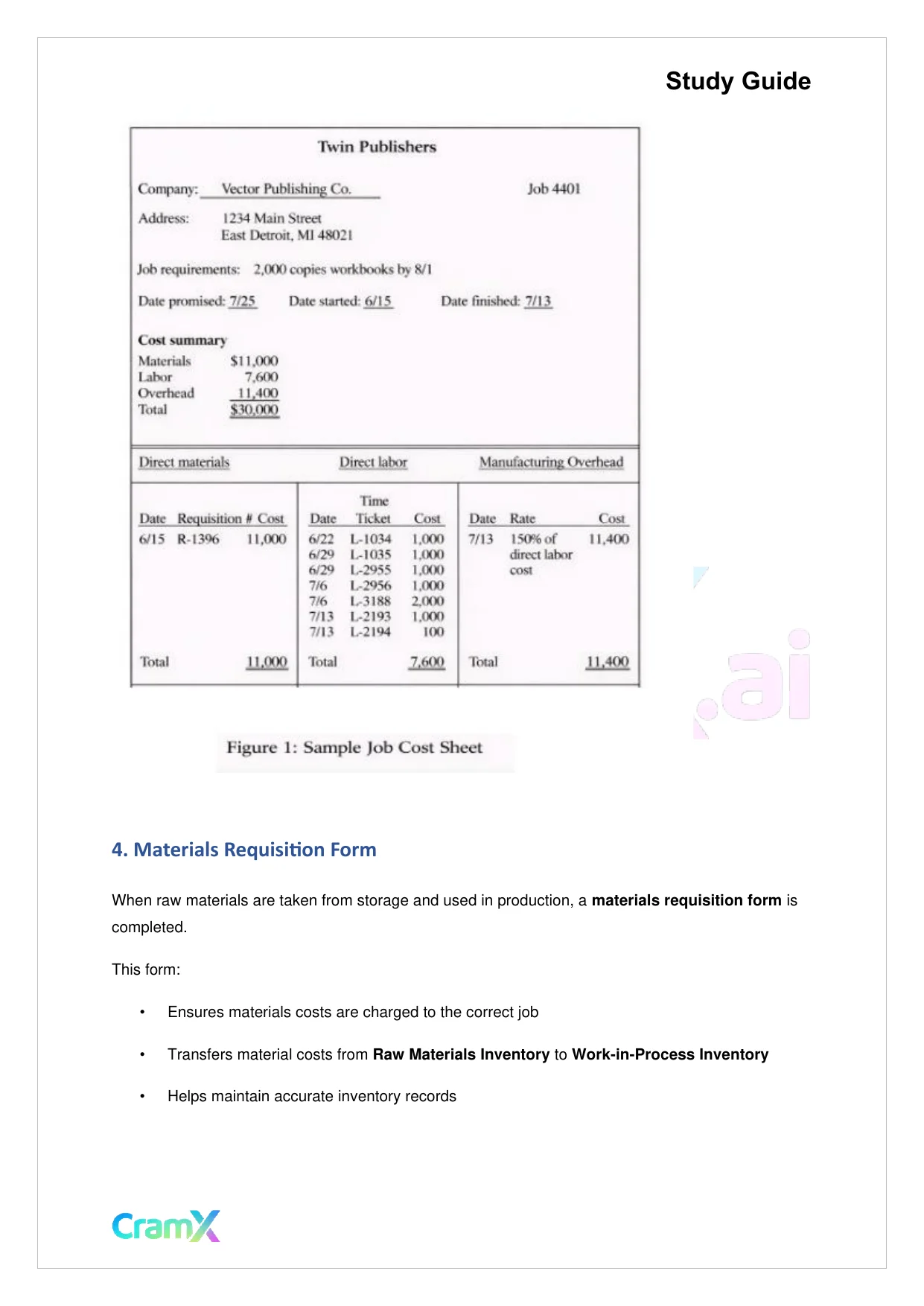 Accounting Principles II – Traditional Cost Systems - Page 3 preview image
