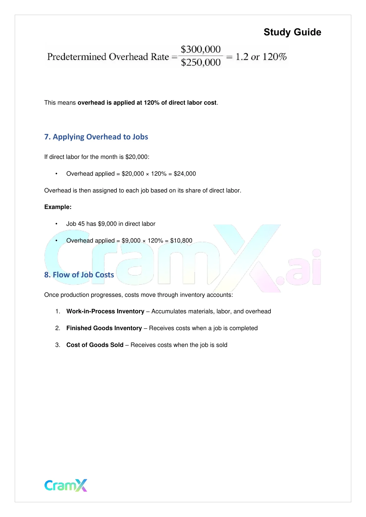 Accounting Principles II – Traditional Cost Systems - Page 6 preview image