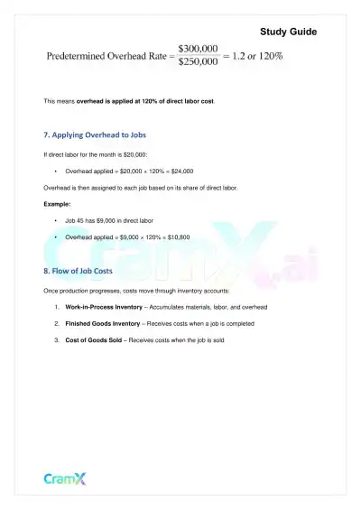 Accounting Principles II – Traditional Cost Systems - Page 6 preview image