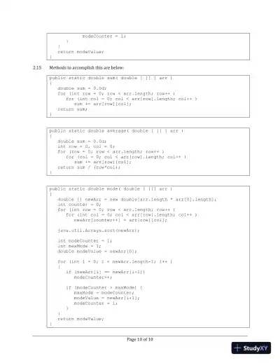 Solution Manual for Data Structures and Problem Solving Using Java, 4th Edition - Page 11 preview image