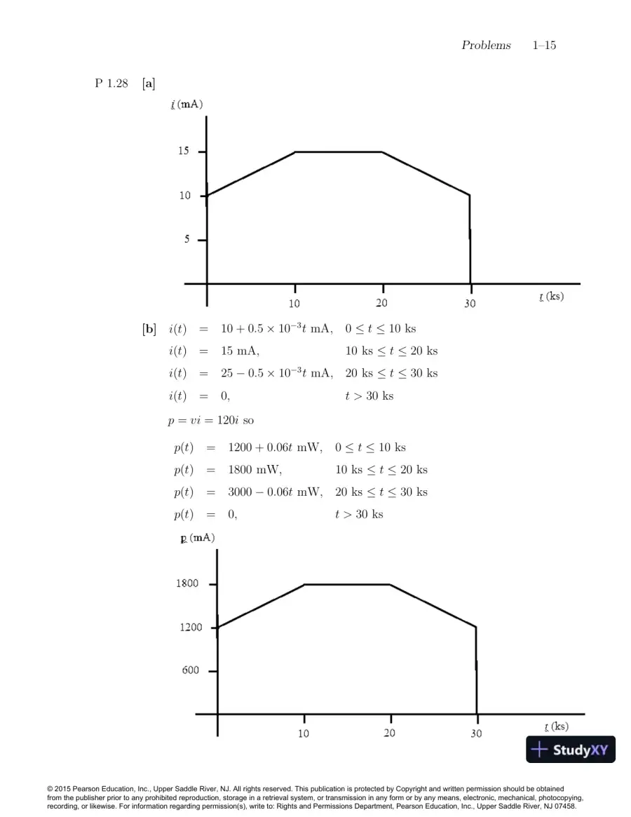 Solution Manual For Electric Circuits, 10th Edition, page 16