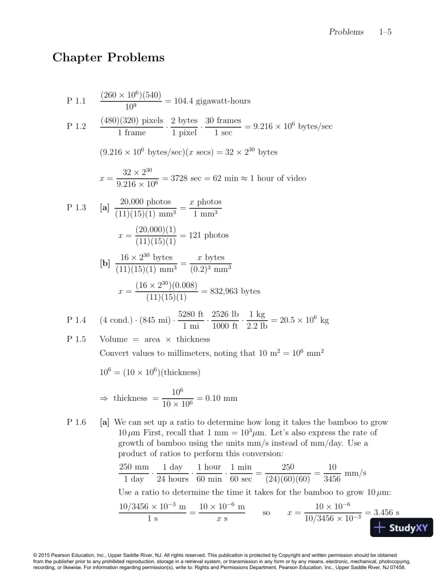 Solution Manual For Electric Circuits, 10th Edition, page 6