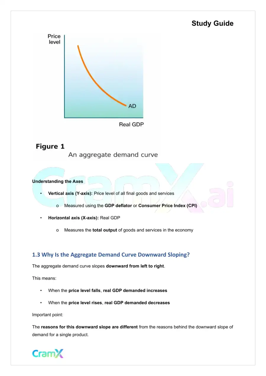 Economics - Aggregate Demand and Aggregate Supply, page 2
