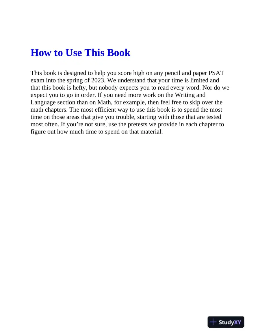 PSAT/NMSQT Prep 2022 � 2023: 2 Practice Tests + Proven Strategies + Online (2022), page 11