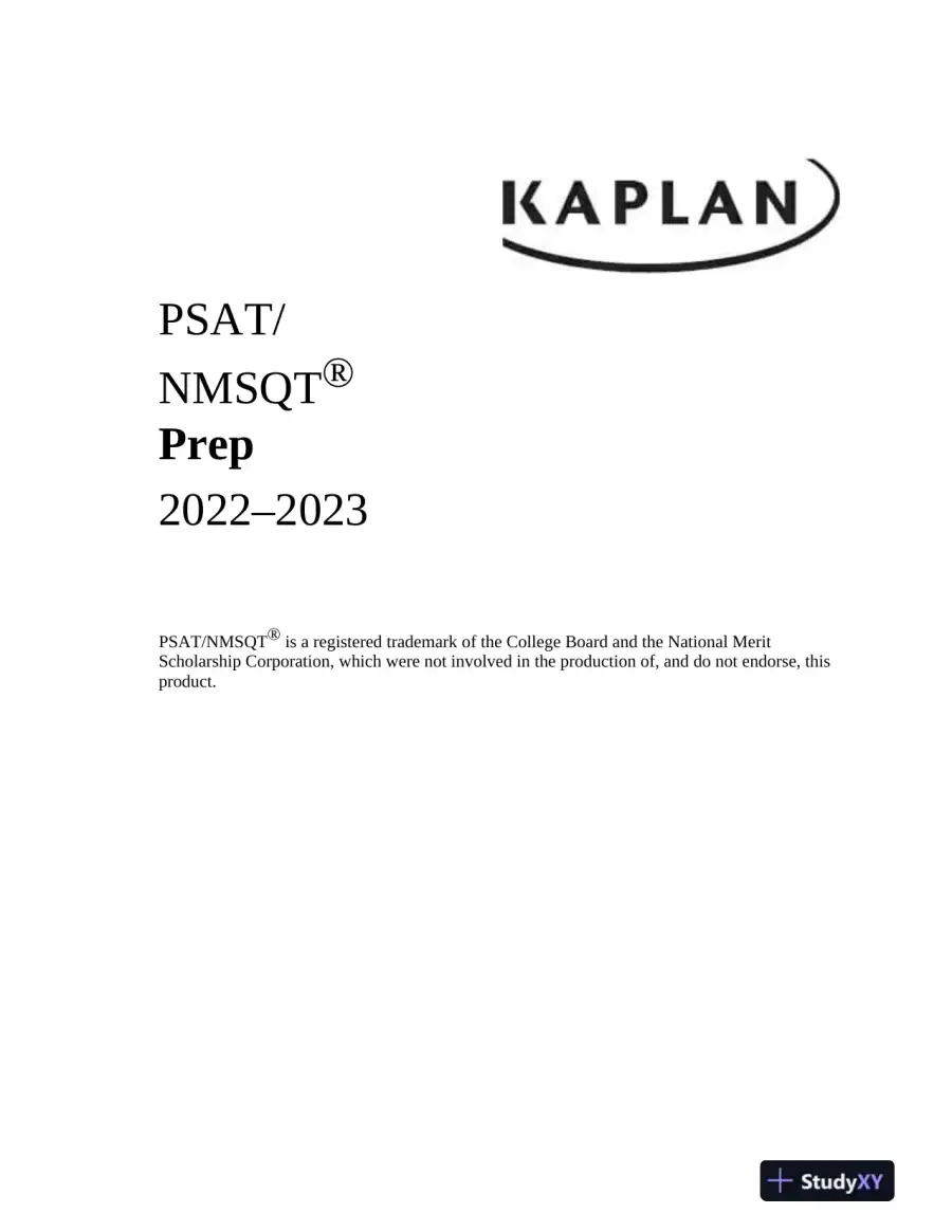 PSAT/NMSQT Prep 2022 � 2023: 2 Practice Tests + Proven Strategies + Online (2022), page 3