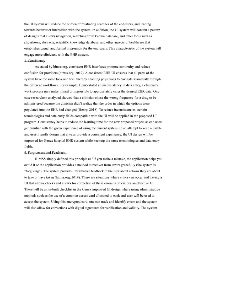 Usability and Information design for Electronic he, page 3