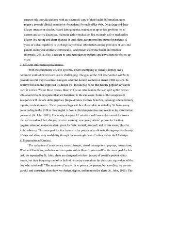 Usability and Information design for Electronic he - Page 5 preview image