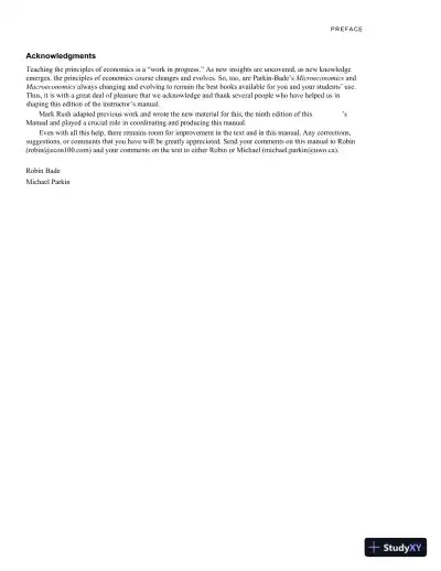 Microeconomics: Canada In The Global Environment, 9th Edition Solution Manual - Page 6 preview image