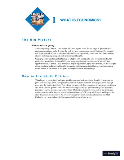 Microeconomics: Canada In The Global Environment, 9th Edition Solution Manual - Page 9 preview image