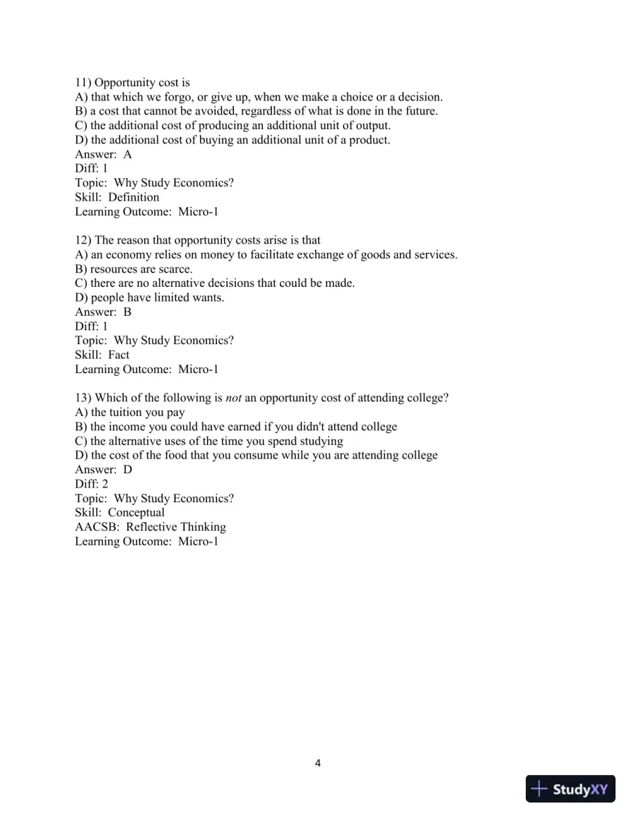 Test Bank for Principles of Economics, 13th Edition, page 5