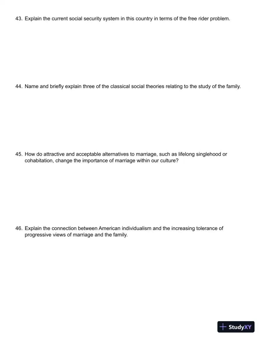 Public and Private Families: An Introduction 7th Edition Test Bank, page 11