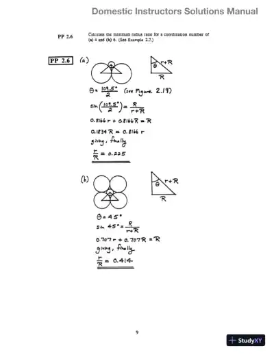 Solution Manual for Introduction to Materials Science for Engineers, 8th Edition - Page 10 preview image