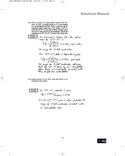 Solution Manual for Introduction to Materials Science for Engineers, 8th Edition - Page 15 preview image