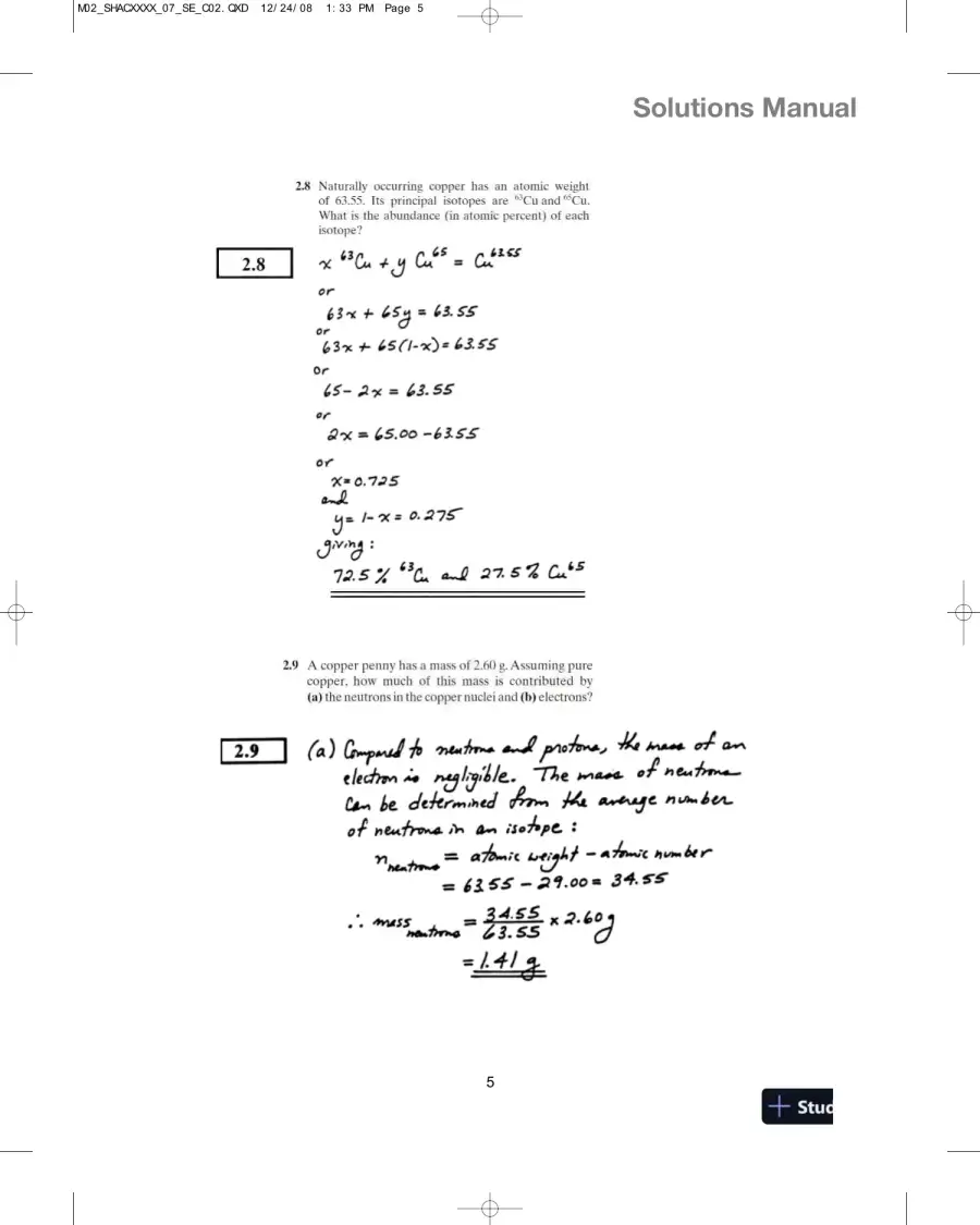 Solution Manual for Introduction to Materials Science for Engineers, 8th Edition, page 6