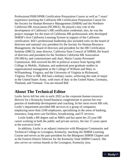 Shrm-Cp/Shrm-Scp Certification All-In-One Exam Guide (2023) - Page 13 preview image