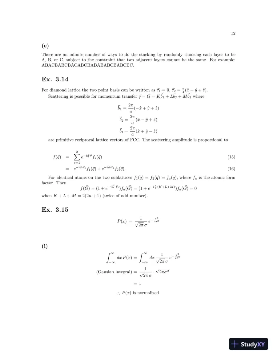 Solution Manual for Modern Condensed Matter Physics, 1st Edition, page 13