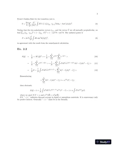 Solution Manual for Modern Condensed Matter Physics, 1st Edition - Page 4 preview image